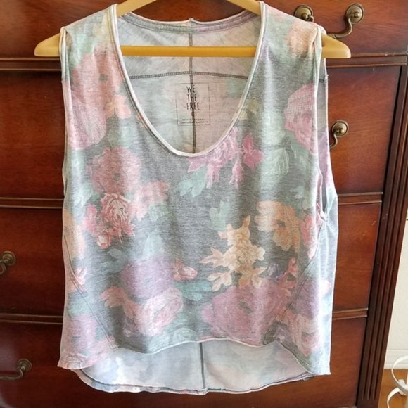 Free People Tops - Free People Gardenia Hi-Lo Tee